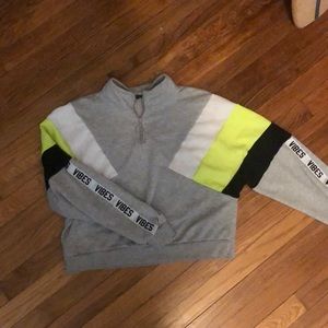 This is a cropped hoodie from Rue 21!